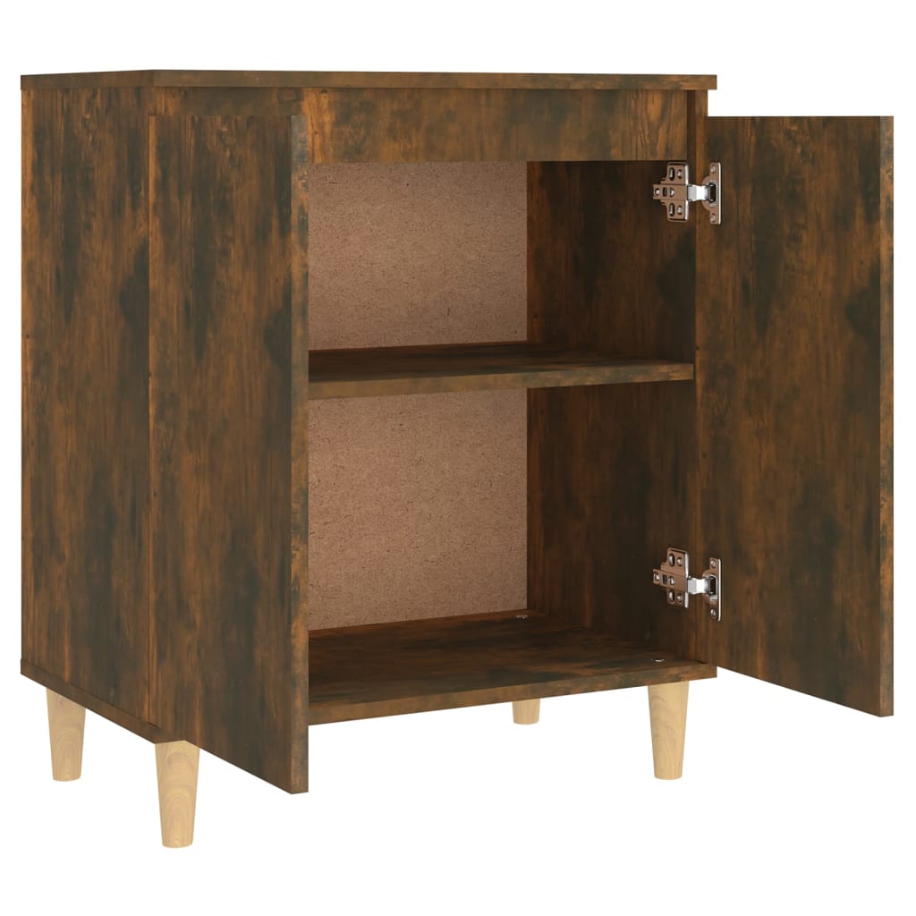 Sideboard Smoked Oak 60x35x70 cm Particleboard