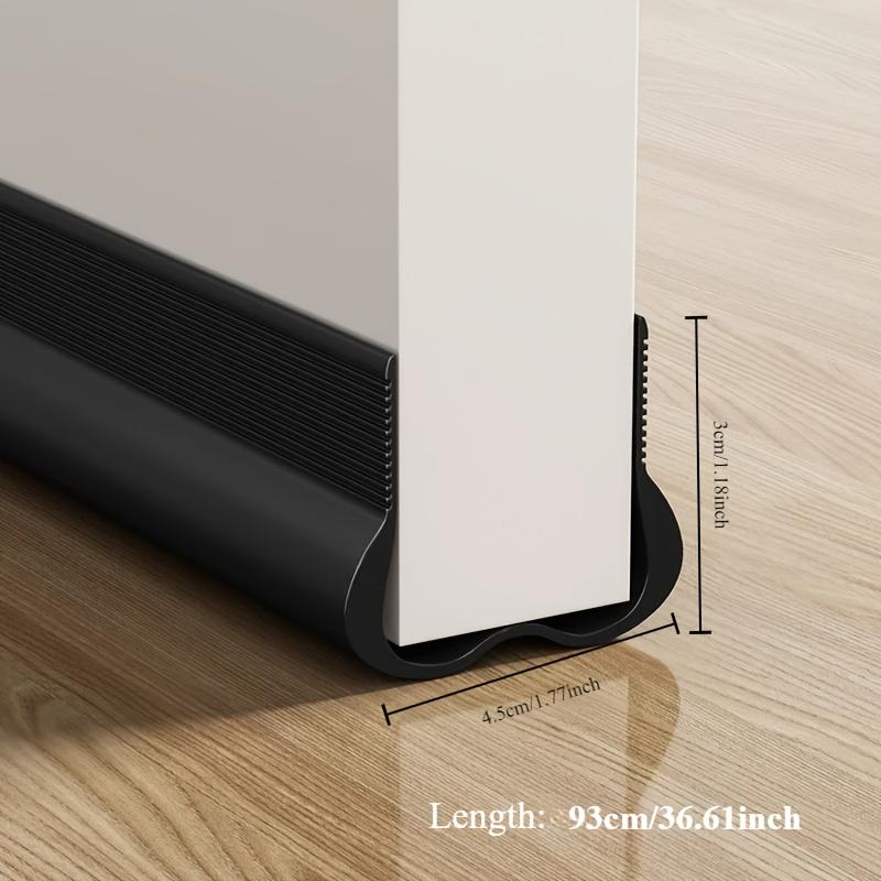 1pc PVC Door-bottom Sealing Strip Door-bottom Windproof Artifact Soundproof Bedroom Door-bottom Windproof Waterproof Soundproof Strip