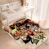 Starring the Japanese Cartoon ONE PIECE Monkey D. Luffy Carpet Is Suitable for Living Room and Bedroom Doormats Office Balcony Decorative Carpet V20