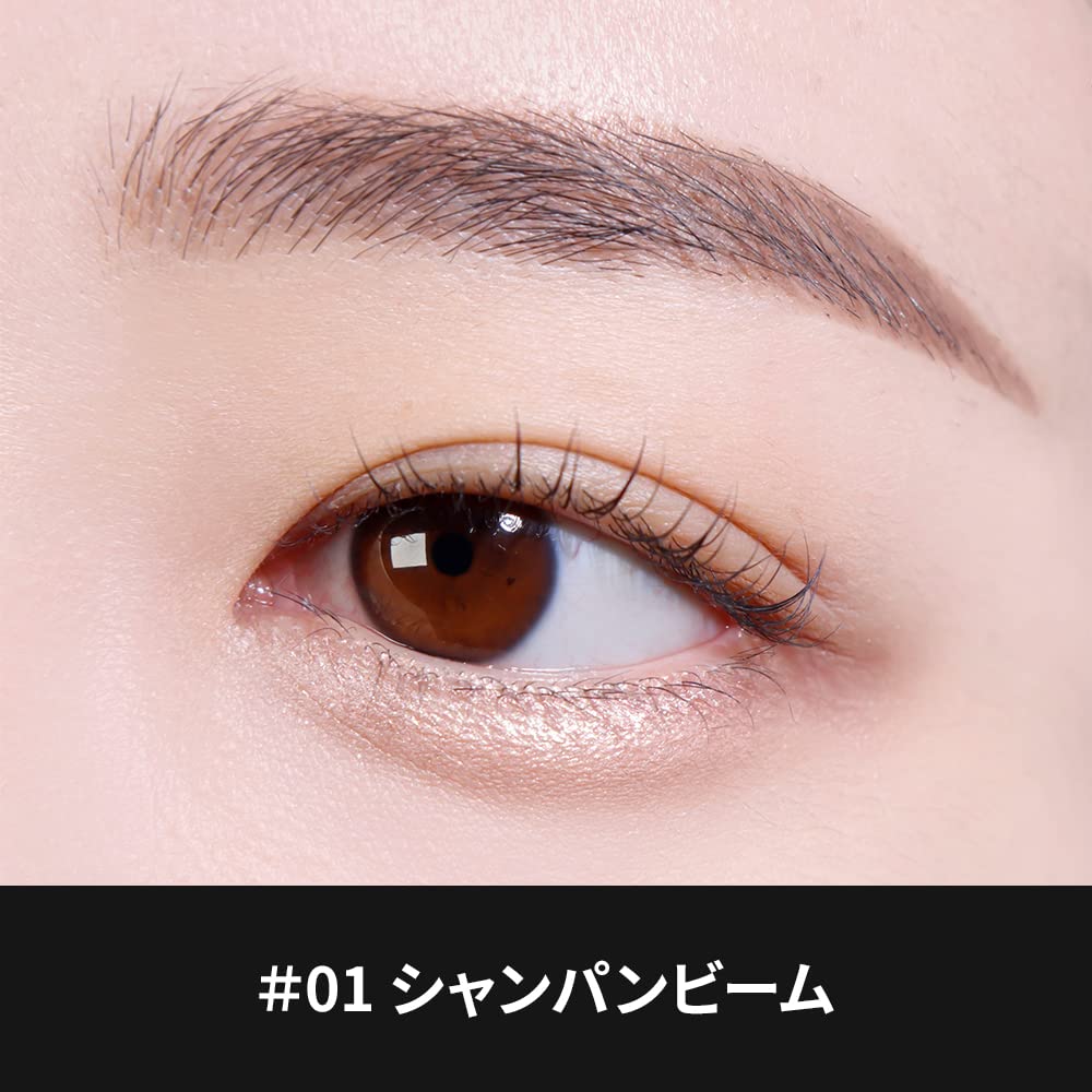espoir Tear Bag Liner Real Eye Dual Stick Champagne Beam Dual Type 2Step Stick Eye Shadow Tear Bag Makeup Tear Bag Liner Korean Cosmetics Espoir