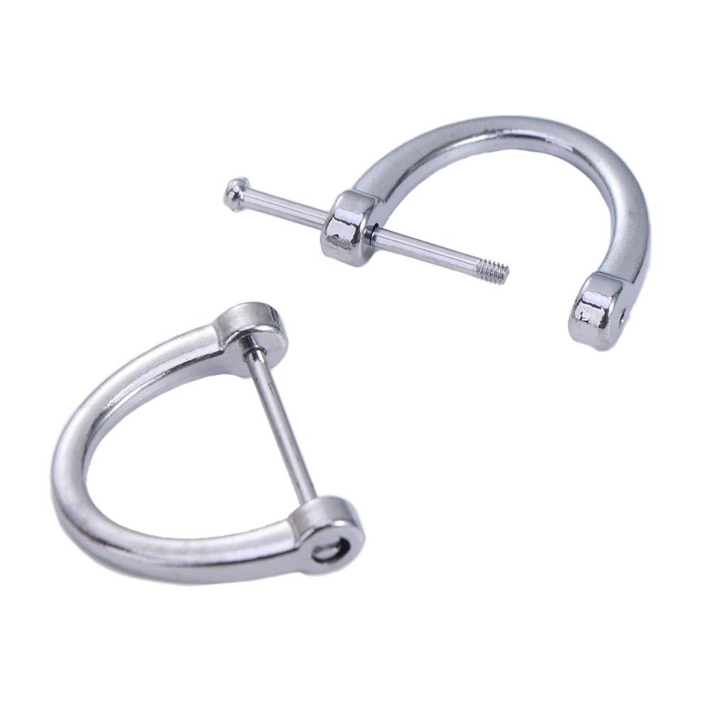 Car-Styling Interior Accessories Bag Repair Buttons D Shape Key Chain Car Keychain D Shape Keyring