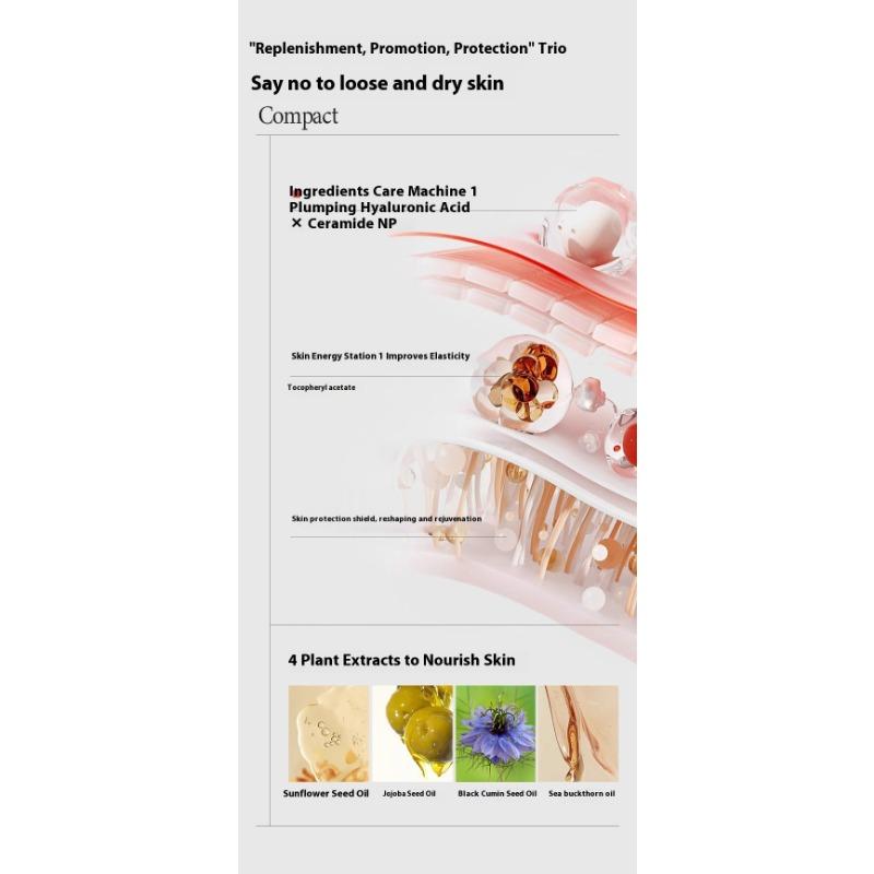 Poudre Or Fullérène Placenta Anti-Rides Essence Jetable Solution Originale Hydratante et Hydratante Visage Capsule Essence Huile Patte de Poulet