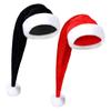 Christmas Party Hat Long Christmas Hat Plush Santa Hat Christmas Party Decor