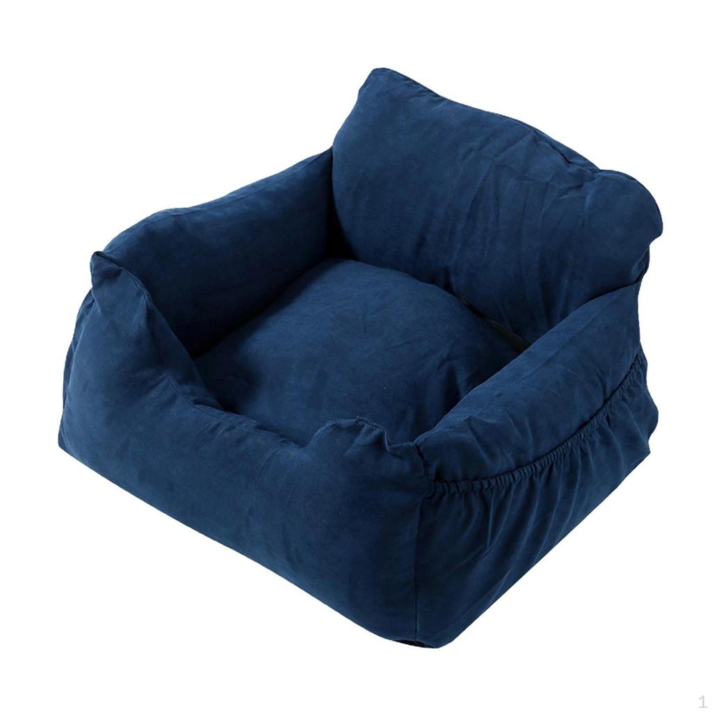 Dog Car SUV Seat Pet Bed with Fixed Strap Lightweight Durable Multipurpose Easily Install
