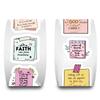 500PCS Bible Notes Roll Stickers Motivational Funny Notebook PVC Laptop Stationery for Laptop Luggage Phone Stickers