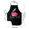 Unisex Fashion Nail Polish Bib Apron 52X72Cm Adult Women Men For Kitchen Waterproof Nail Products Finger Manicure Tech Painting