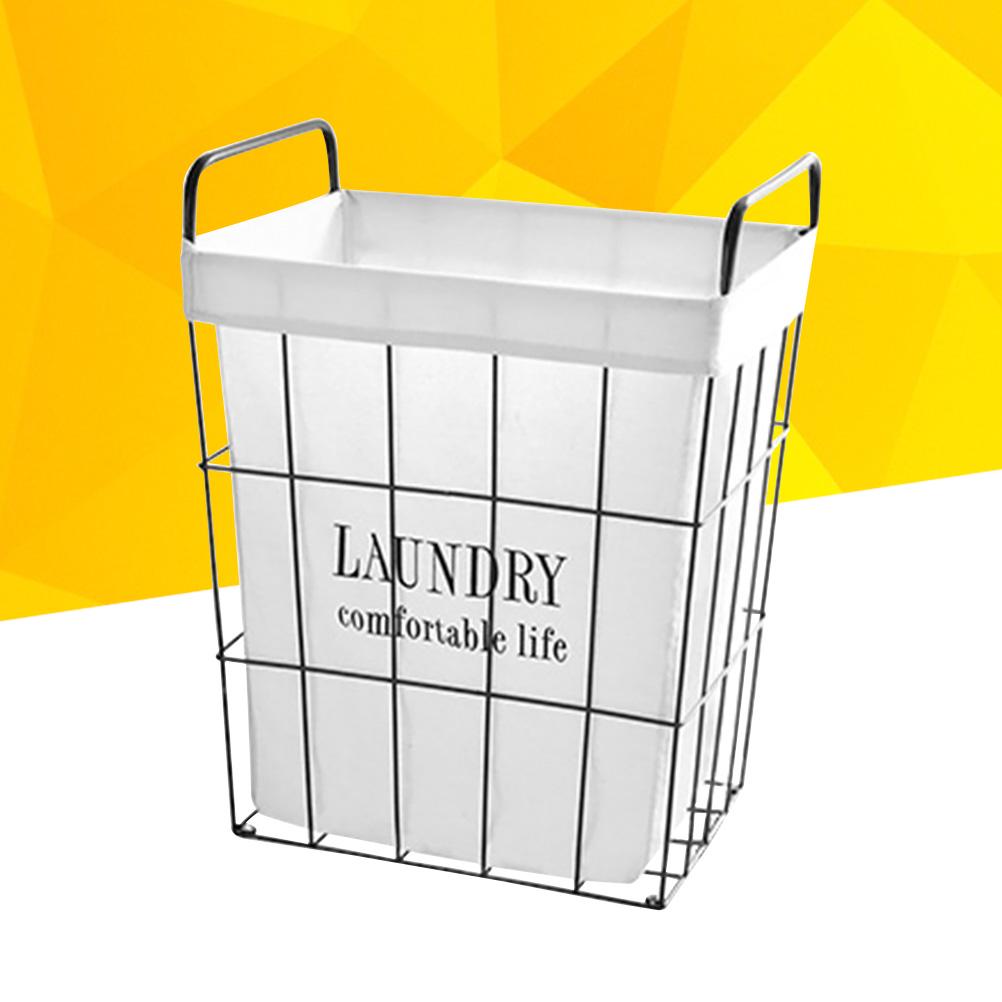 Buy 1pcs Laundry Basket Retro Hollow Dirty Clothes Basket for Closets Nurseries Bedrooms at
