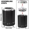Stainless Steel Portable Wood Stove: Indoor/Outdoor & Smokeless