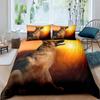 German Shepherd Duvet Cover Set 3D German Shepherd Puppy Print Bedding Set For Boys Girls Pet Animal Theme Comforter Cover