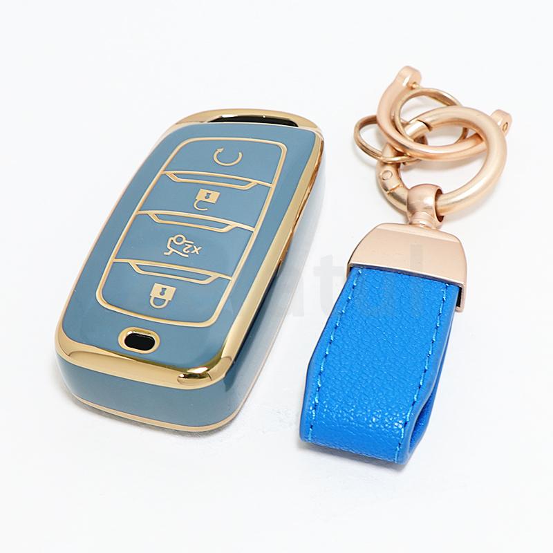 4 Buttons For Changan Hunter F70 Cs35 Cs75 Plus Cs85 Coupe Cs95 Remote Key Fob Holder Cover Case Protector Skin Accessories