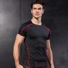 Men's Quick-Dry Compression Fitness T-Shirt - Short Sleeve