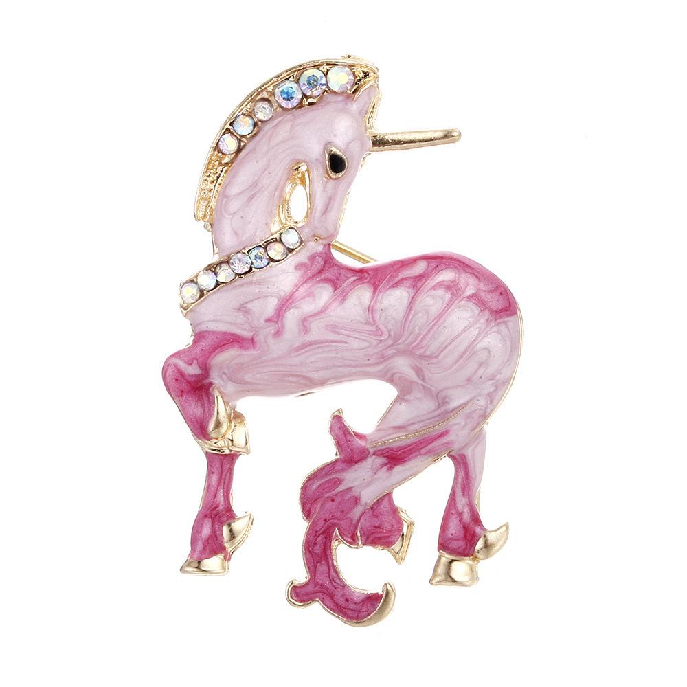 SKEDS Luxury Crystal Animal Rabbit Dog Brooches For Women Men Enamel Fashion Accessories Women's Men's Buckle Badges Brooch Pin