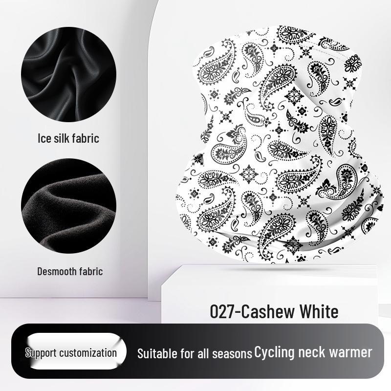 Slim Camouflage Neck Gaiter & Face Mask: Unisex, Dustproof, Breathable Ice Silk