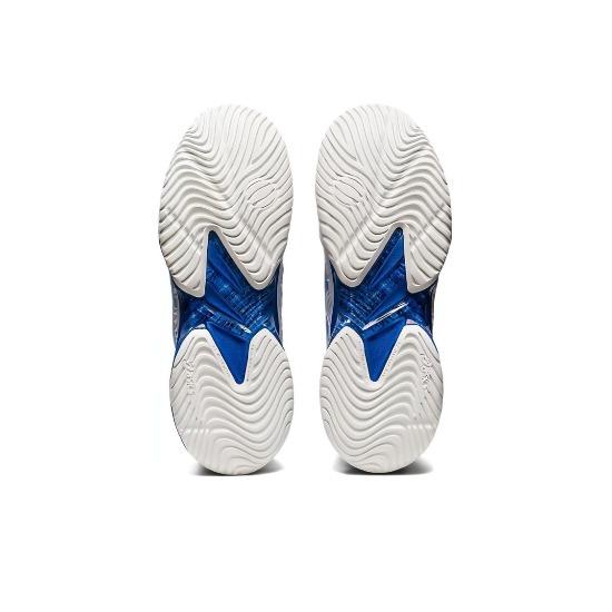 ASICS Court FF Novak White Tuna Blue 1041A343-960