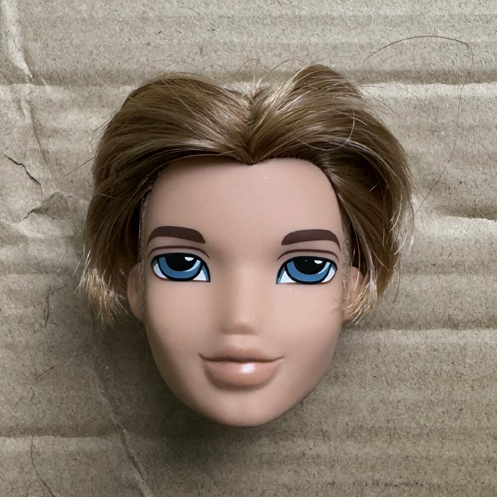 2001 Version Original Brazz Body Multi-Joints Movable Vintage Rare Face Doll Heads Doll Shoes DIY Parts