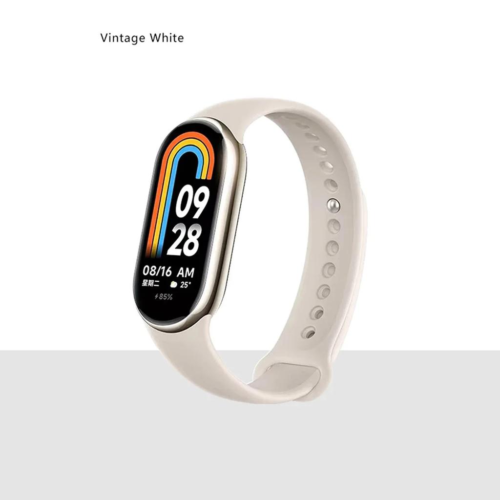 Silikonrem för Xiaomi Mi band 8-8 NFC Sportbälte utbyte miband8 Armband vattentätt smart band 8 klockband Tillbehör