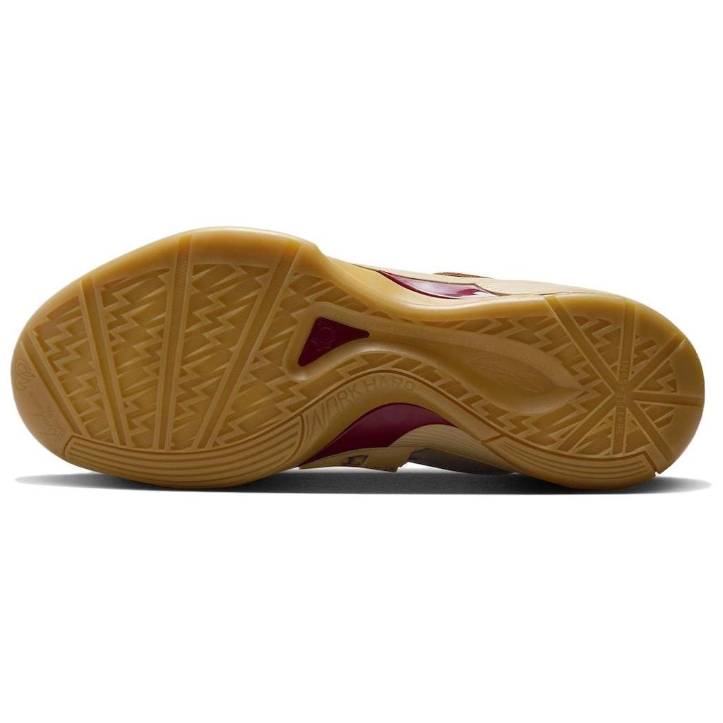 Nike Vyriški Zoom KD 4 Drakono Metų 2.0 vyriški sportbačiai Rudo Khaki Kilniai-Raudoni FJ4189-200