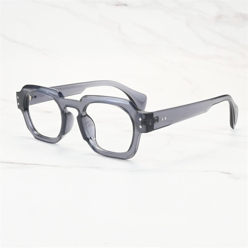 

Vintage Square Classic Rice Stud Frame Style Myopia Glasses Prescription Nearsight Anti Blue Light Computer Women Near Sight Eyewear 0