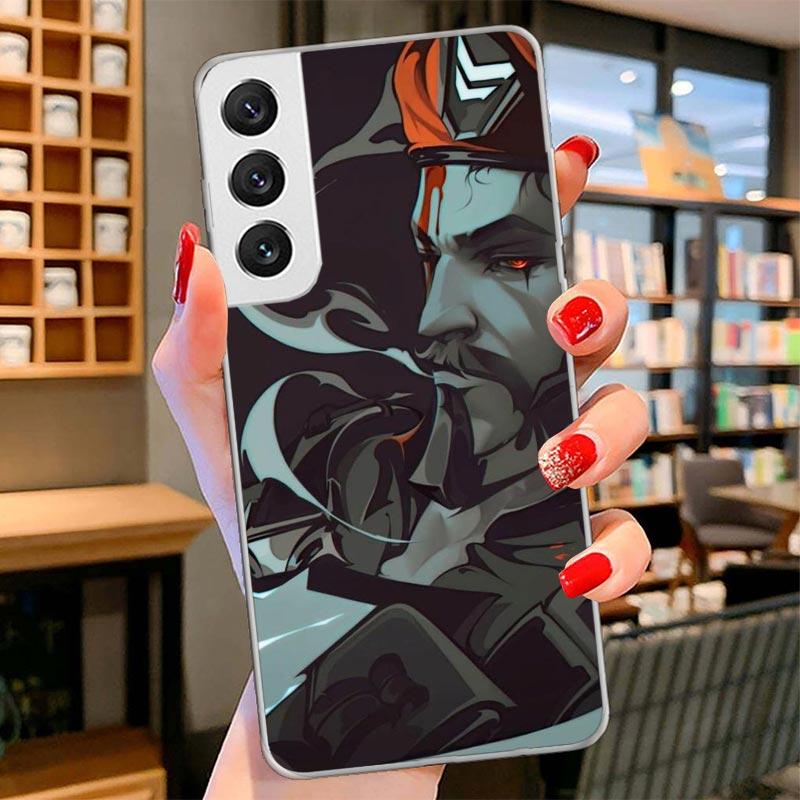 Valorant Game Cool Cover Phone Case For Samsung Galaxy S26 S25 Edge S24 Ultra S23 S22 Plus S21 S20 FE Soft Fundas Shell Galaxy S