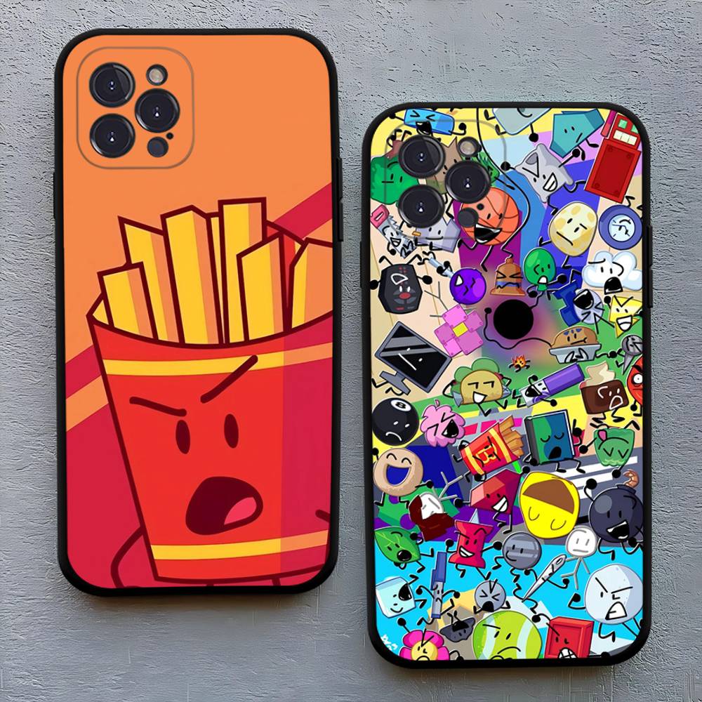 Bfdi B-Battle For D-Dream Black Silicone Phone Case For Iphone 17 Air 16 15 14 13 12 11 Pro Max Plus Back TPU