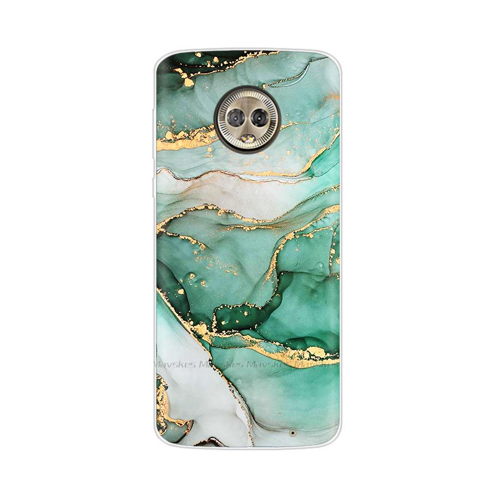 For Moto G6 Play Case TPU Soft Paint Animal Silicone Clear Cover for Motorola Moto G6 Play Plus G6Play Cases Protective Shell