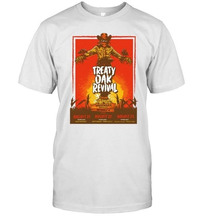 

Treaty Oak Revival T-Shirt Aug 21-23 2025 Whitewater Amphitheater TX L