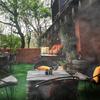 Expandable Water Sprayed Set 30PSI 12V 60W Pumps 6 Brass Jet Nozzles 300cm Inlet Hose For Patios Cooling Plant Watering
