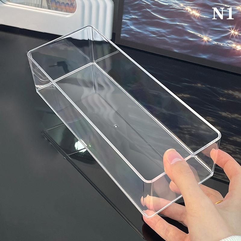 

Коробка для хранения нейл-арта Прозрачный органайзер для ношения брони Держатель Ювелирная пустая витрина Изысканный кейс для демонстрации накладных ногтей