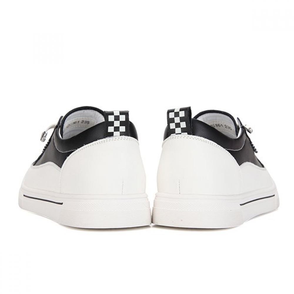 BARBARA Leather Basic Band Sneakers 2.5cm Bzg161bk
