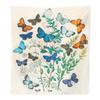 Tapestry Boho Style Butterflies Plant Wall Blanket Living Room Decoration Fabric