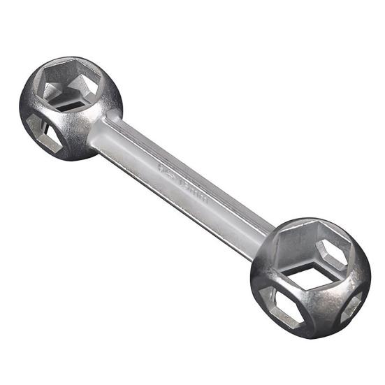 1/2/3/4/5Pcs 10-In-1 Multi-function Bicycle Wrench 6-15MM Bone Shape Hexagon Holes Torque Wrench Cycling Bike Repair Spanner Tool