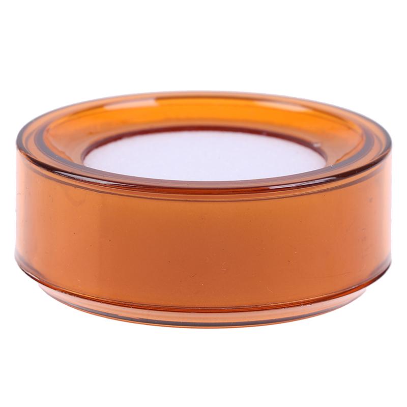 2Pcs/Lot Plastic Round Case Finger Wet Sponge Damper For Casher Count Money