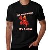 The Huunisex World Its A Mess Funny Quotes Gift Humor Mermaid Sebastian Tshirt Lightweight Running Tshirt