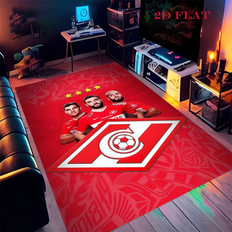 Spartak Moscow Odyssey Carpet Rug for Living Room Bedroom Home Sofa Decoration,Kids play Nonslip Floor Mat