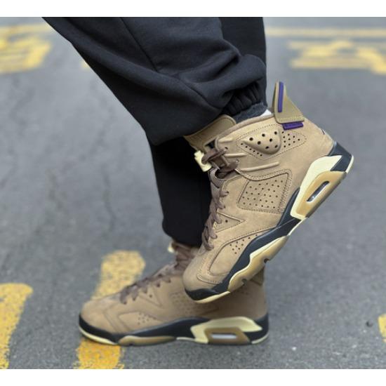 Damskie Air Jordan 6 Retro GORE-TEX Brązowe Wodorosty FD1643-300