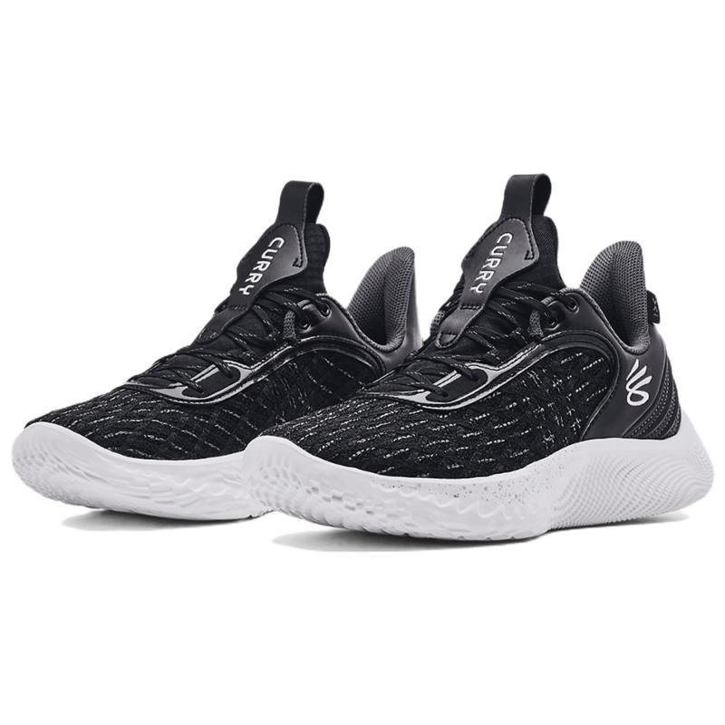 Under Armour Curry Flow 9 Team Czarne Białe Sneakersy 3025631-001