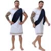 Halloween Roman King Costume For Women Cosplay Medieval Greek Warrior Dress For Stage Performance