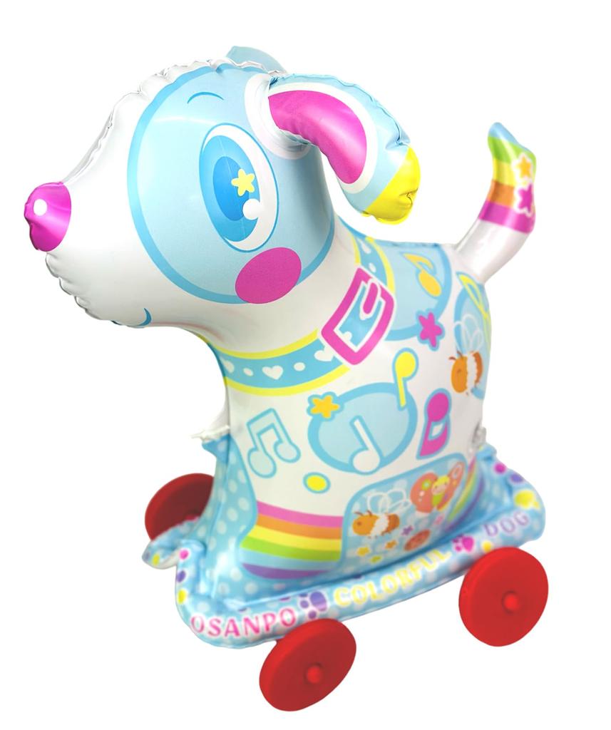 Tatsuya Bunte Hunde zum Spazierengehen Aufblasbar mit Schnur Spielzeug (Satz 6) Kinder [Festivals/Veranstaltungen/Kinderpartys/Straßenstände/Messen]