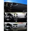 For Renault Fluence GT MK1 SM3 Z.E. L30 L33 2009-22 Dashmat Dashboard Cover Panel ulation Pad Dash Mat Anti-Dirt Ornaments