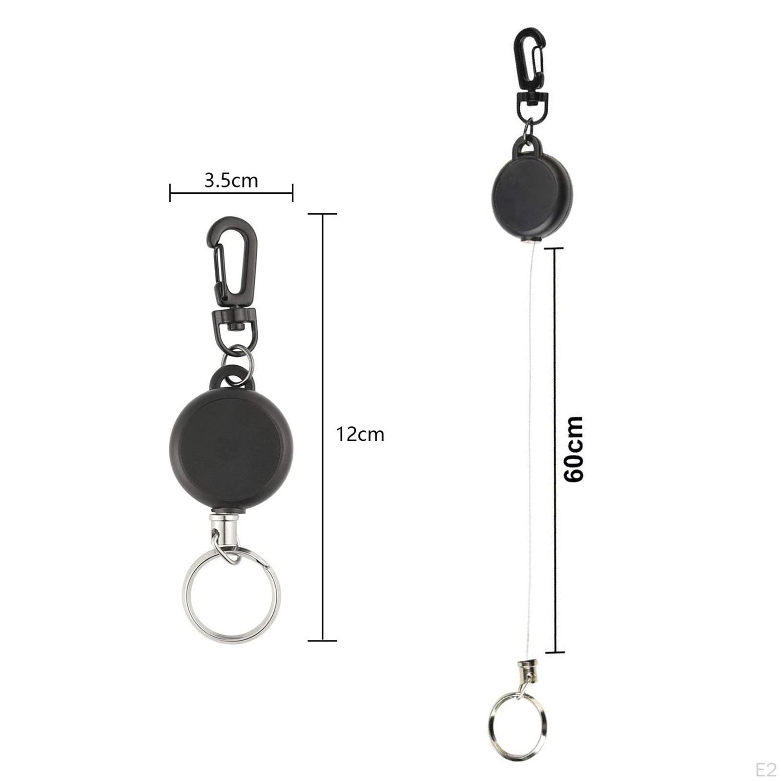 Выдвижной брелок-карабин — фото 3