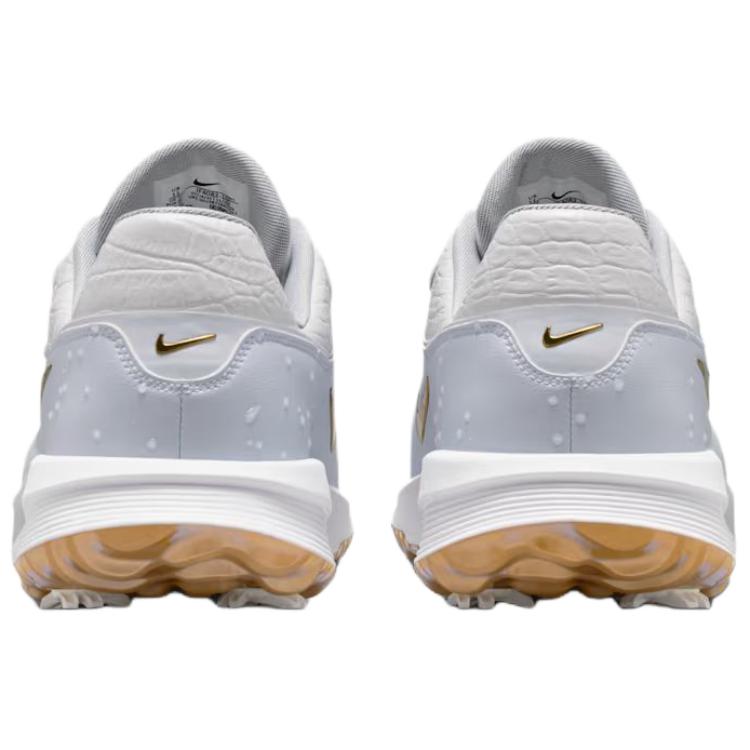 Nike Victory Pro 4 Golf Shoes Unisex White Gold IF4082-100