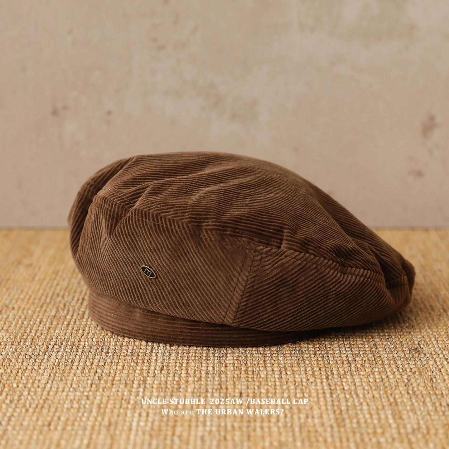 

Осенне-зимний вельветовый берет Женский Корейский Ретро Все сочетается Шапка Маленького Художника Литературно-Художественный Темперамент Берет average size (55-59cm)