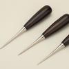 10Pcs Professional Leather Awl with Pointed Tip Wood Handle Sewing Awl Tool For Leather Craft Tailoring Hole Punching