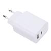Type C Charger Block PD 30W Fast Charging Type C USB A Dual Port USB Wall Charger Fit for IOS 17 16 15 14 13 12 11 X 8