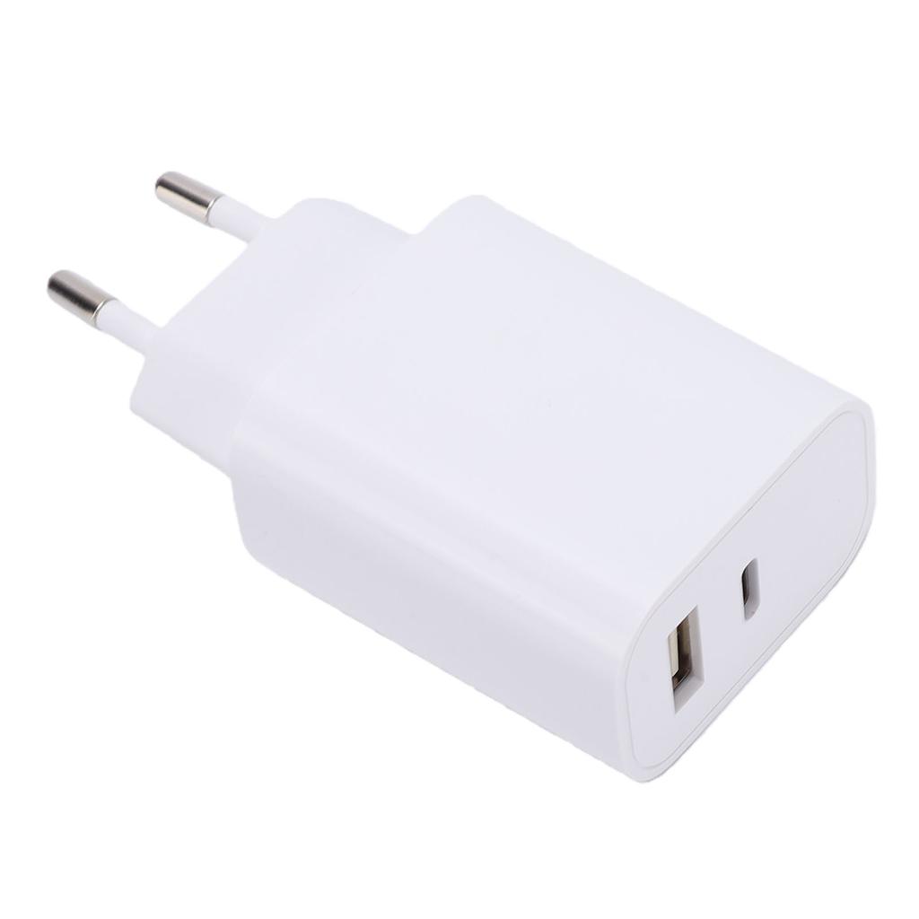 Type C Charger Block PD 30W Fast Charging Type C USB A Dual Port USB Wall Charger Fit for IOS 17 16 15 14 13 12 11 X 8
