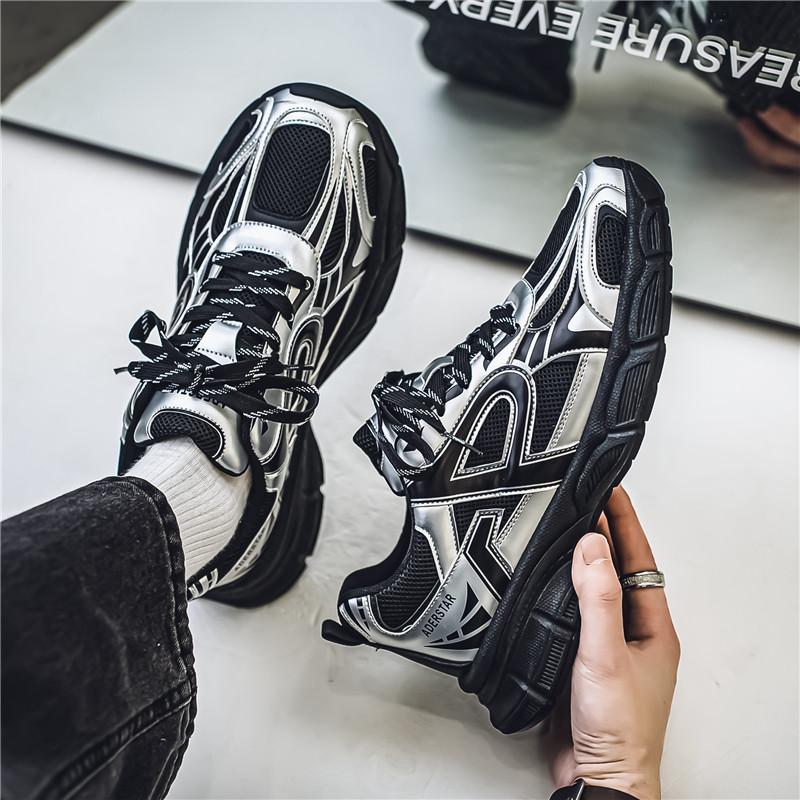 2026 New Quality Trendy Versatile Breathable Thick Bottom Comfortable Sports and Leisure Low Top Bread Shoes for Men