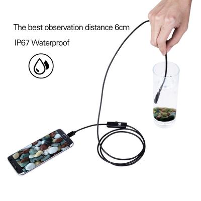 USB Endoscope for Phone 5.5mm Borescope Inspection Snake Camera Waterproof Endoscope Camera with LED Light Cable