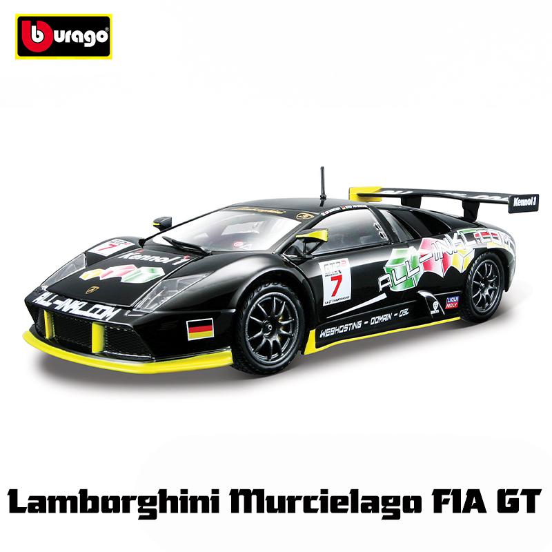 Bburago 1:24 Lamborghini Sian FKP 37 Alloy car model Luxury Vehicle Diecast Cars Model Toy Collection Gift Lightning sports car