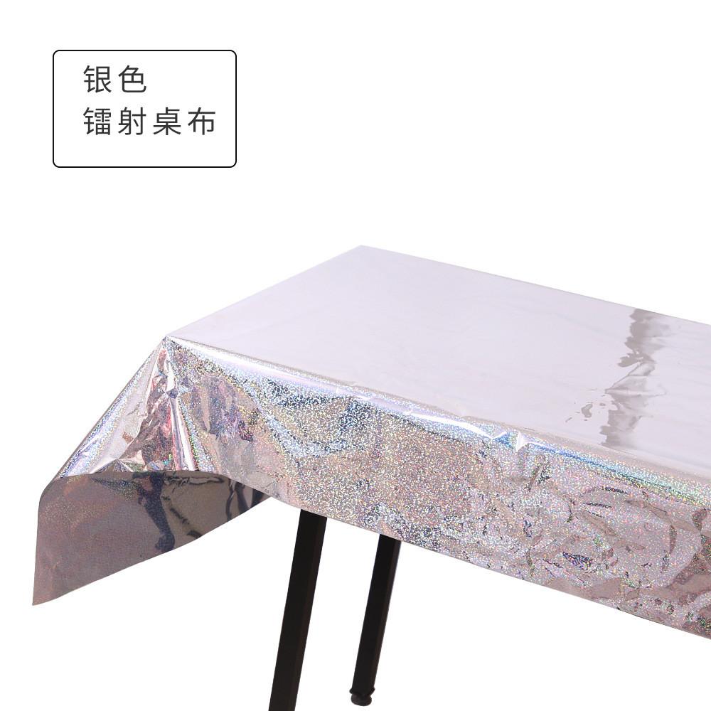 Elegant Birthday Party Tablecloth In Stunning Rose Gold For Wedding Celebrations And Festive Events