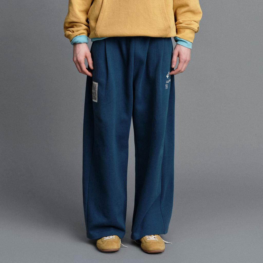 KODAK Gold Moment Pintuck Wide Pants Blue